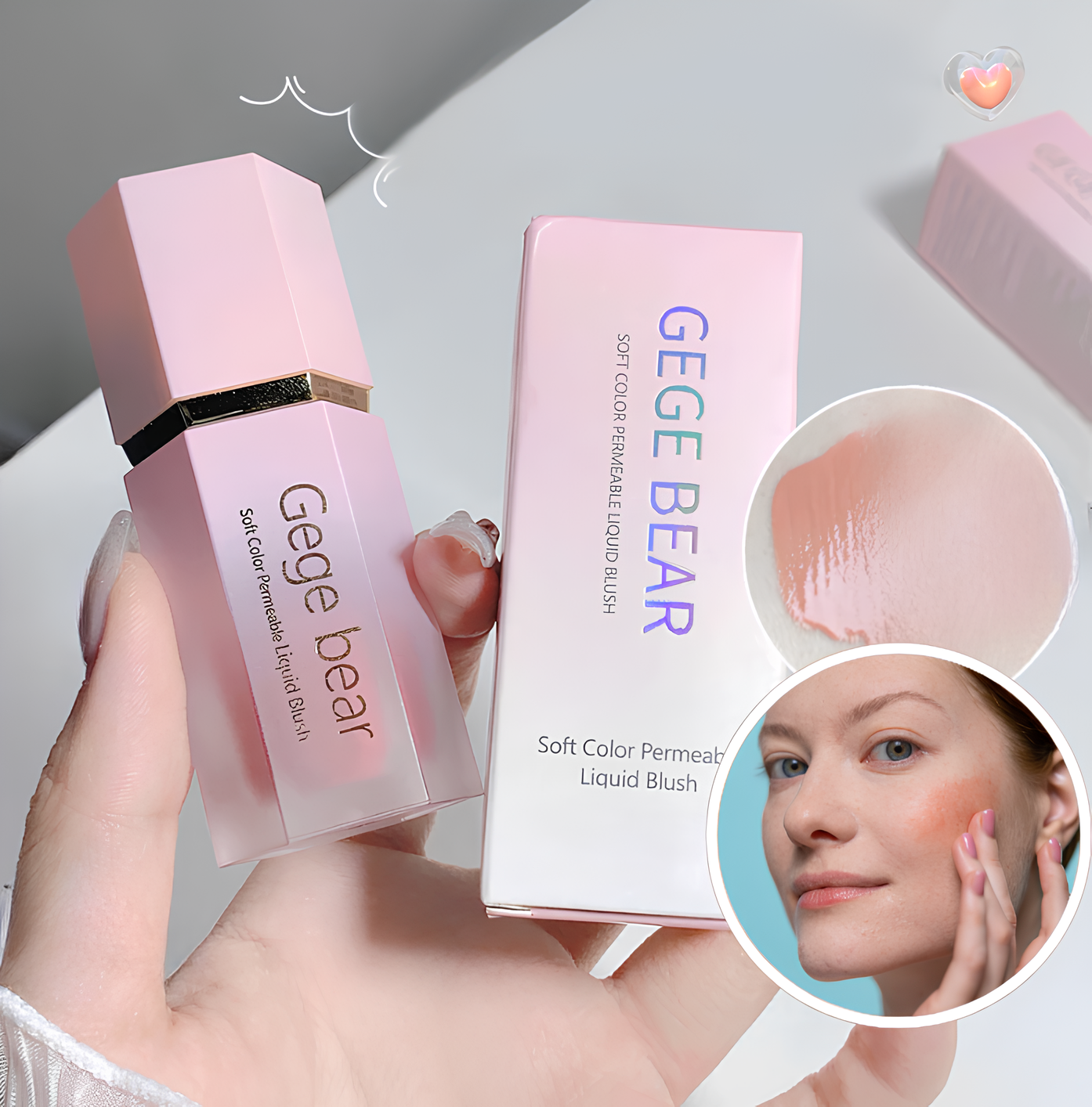 Blush Líquido Iluminador Glow Up