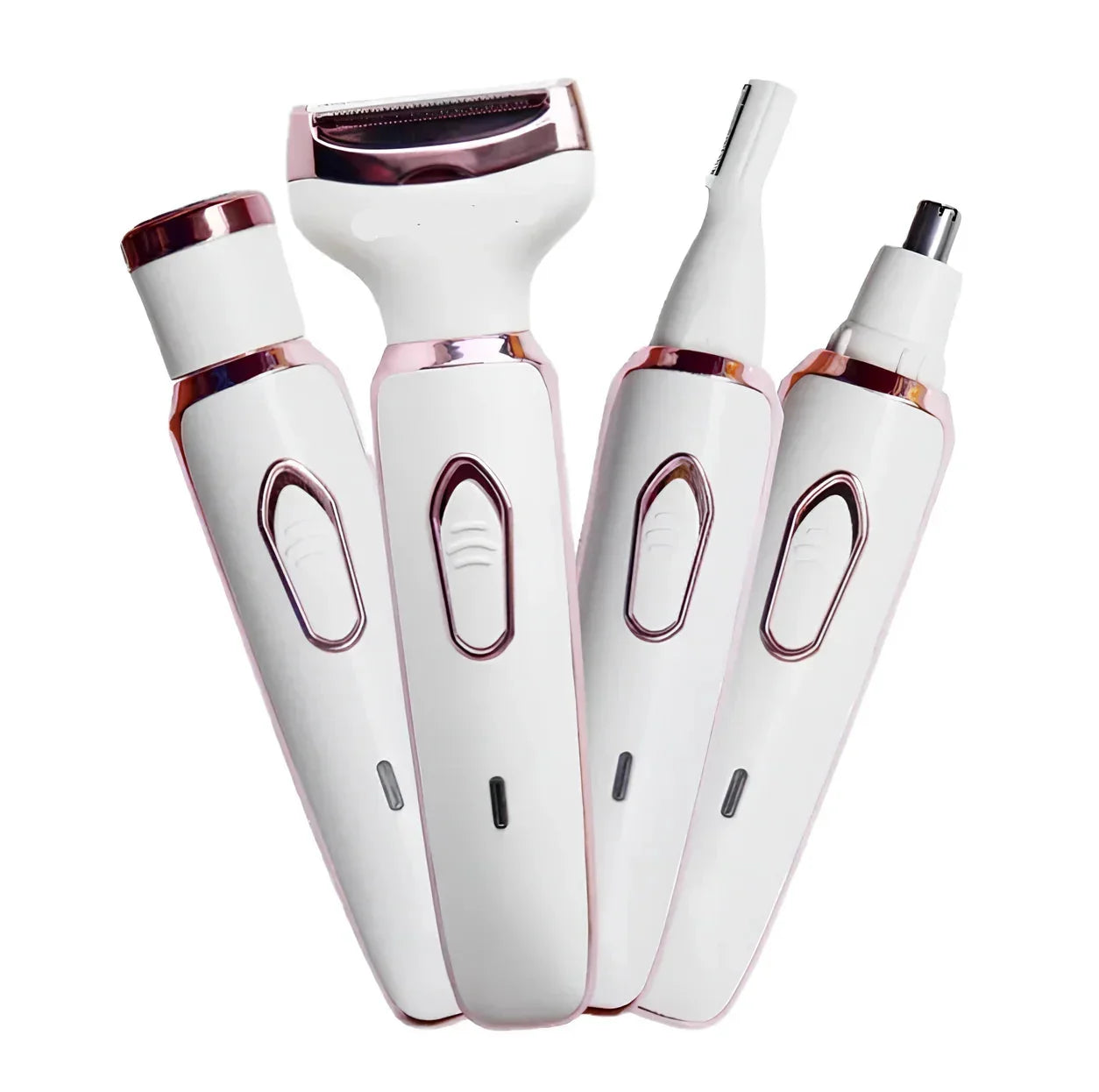 Aparelho 4 em 1 para remoção de pelos faciais e corporais - Pluma Skin
